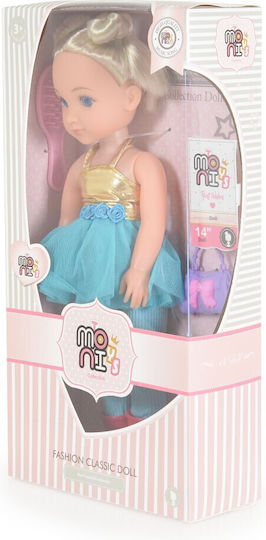 Moni Păpușă Rochie mov pentru 3+ ani+ Ani 36cm.