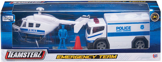 AS Teamsterz Immediate Response Set with Helicopter for 3+ years+ Years