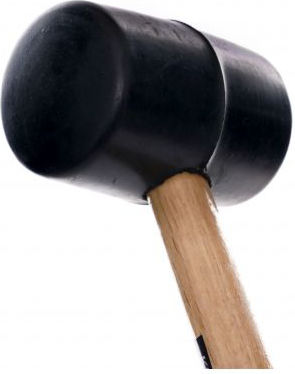 Rubber Hammer Wooden Handle Kraft&dele Kd900