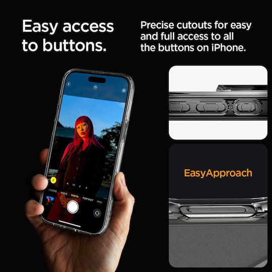 Ultra Hybrid (MagFit) Plastic Back Cover Frost Clear (iPhone 16 Pro Max) ACS08002