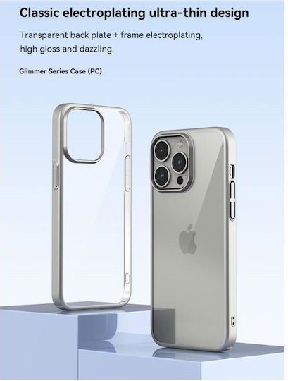 Devia Glimmer Series Back Cover Πλαστικό Μπλε (iPhone 15 Pro)