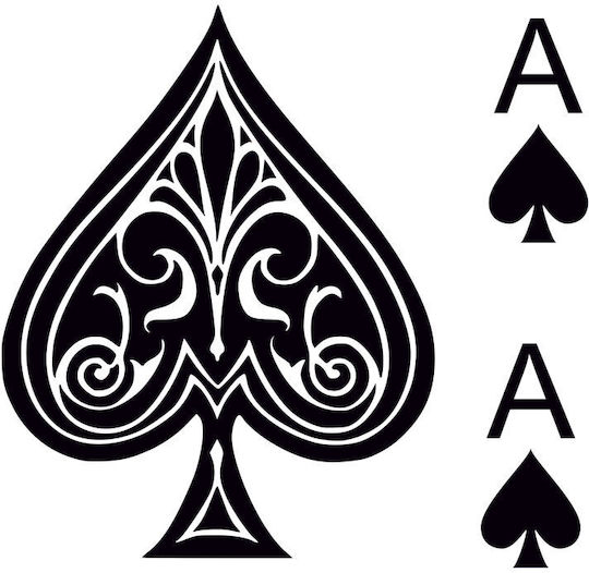 Ace of Spades Fridge Sticker 60cm X 160cm