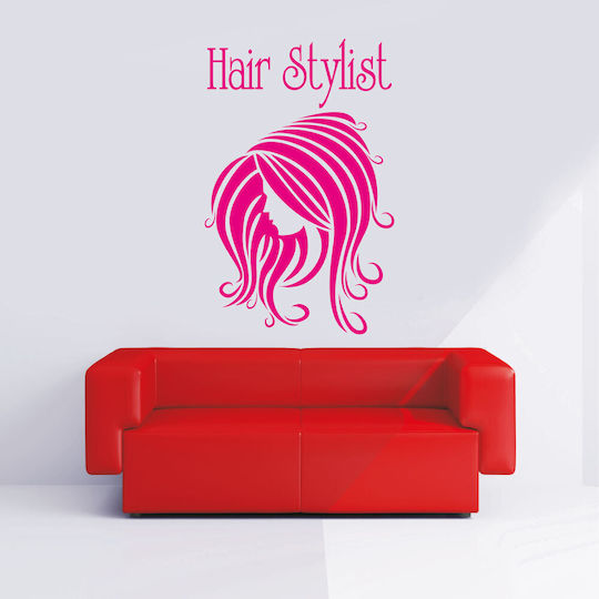 Decorative Wall Sticker Hairdressing 3 1 Pieces Orafol