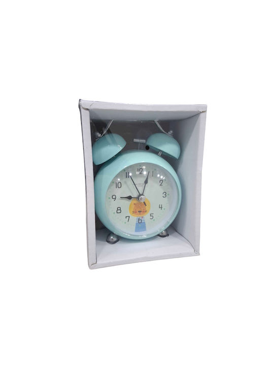 Tradesor Tabletop Clock with Indicators Plastic with Alarm Clock Green 820186_g