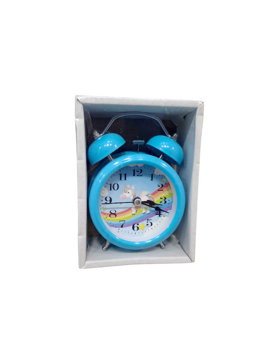 Ceas De Masă Cu Indicatori Plastic Ceas Deșteptător Albastru 330130_bl