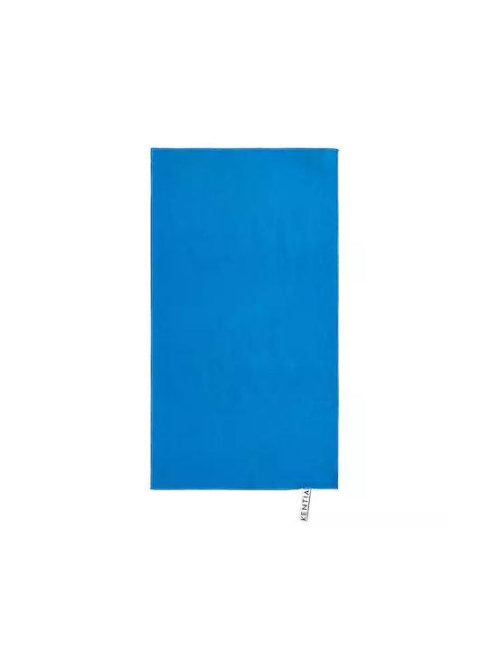 Kentia Active Πετσέτα Γυμναστηρίου με Μικροΐνες Μπλε 50x90cm