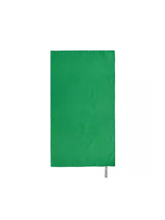 Kentia Active Покривка за фитнес Зала Микрофибър Зелена 50x90см