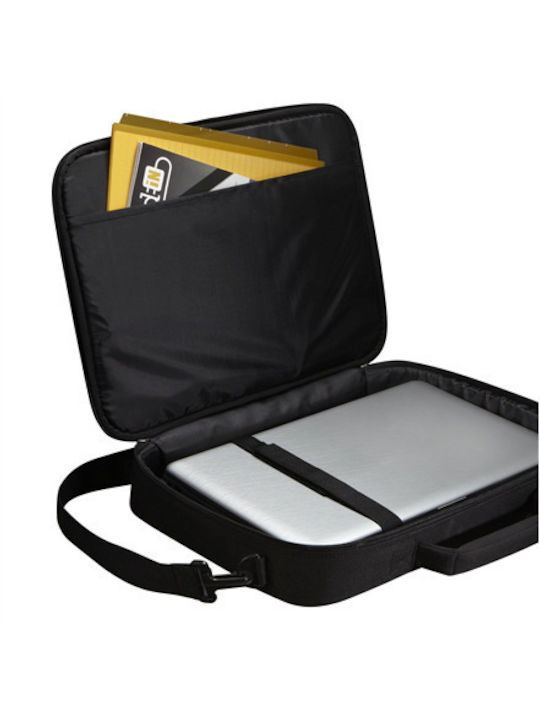 Case Logic Passend für Größe bis 15,6" Vnci215 Messenger-Aktentasche Schwarz Schultergurt