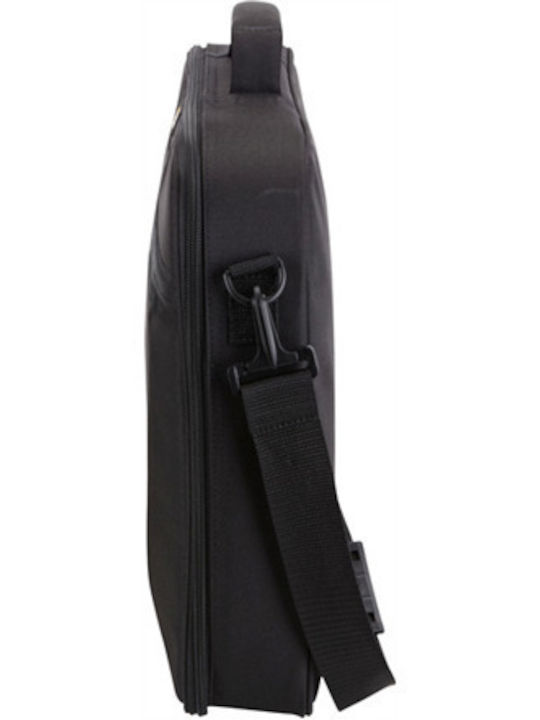 Case Logic Passend für Größe bis 15,6" Vnci215 Messenger-Aktentasche Schwarz Schultergurt