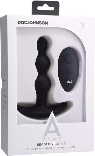 Doc Johnson Silikon Analplug mit Fernbedienung