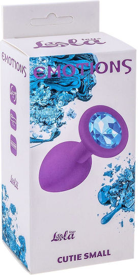 Silicone Anal Plug Crystal 7cm