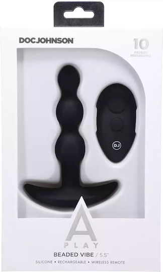 Doc Johnson Silikon Analplug mit Fernbedienung
