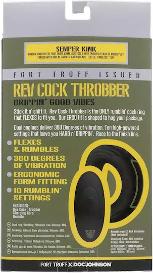 Doc Johnson Vibrating Penis Ring Large