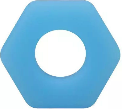 Doc Johnson Hexagonal Erection Ring Cog
