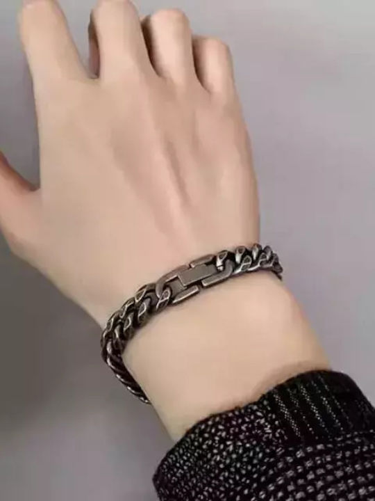 Bode Chain Hand made of Stainless Steel Wide Thickness 10mm