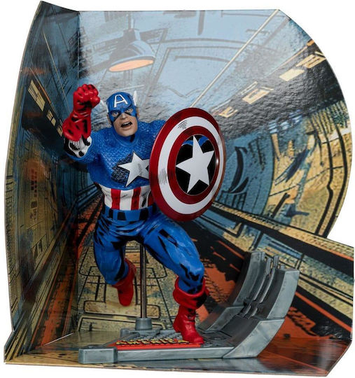 Marvel Comic Books Marvel: Captain America Figure height 12cm at Scale 1:10