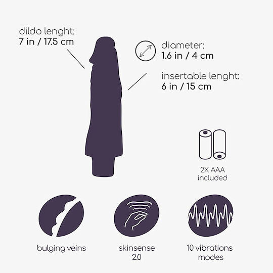 Sweetvibes Ρεαλιστικός Δονητής Flesh