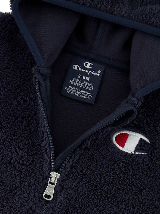 Champion Baby Bodysuit for Going Out Long-Sleeved Navy Blue