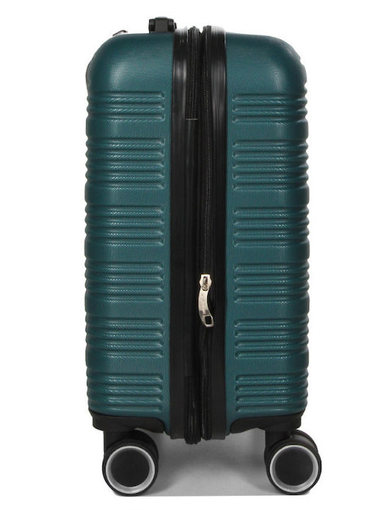 WORLDLINE Kabinenreisekoffer Hartschalen Green mit 4 Räder Höhe 45cm