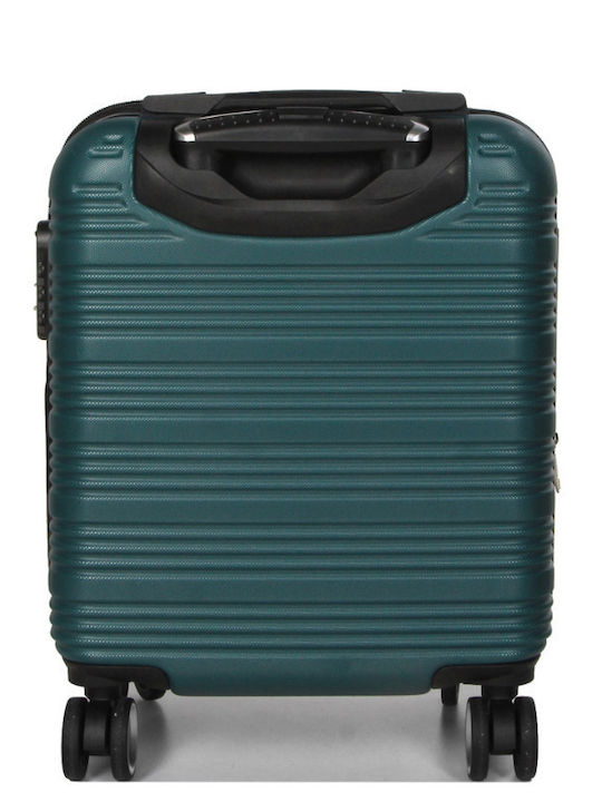 WORLDLINE Kabinenreisekoffer Hartschalen Green mit 4 Räder Höhe 45cm
