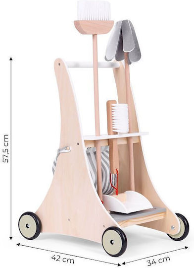 Ecotoys Παιχνίδι Καθαρισμού από Ξύλο για 3+ Ετών