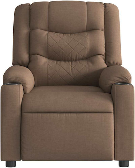 Relax Armchair Massage with Footstool Coffee 77x93x99cm