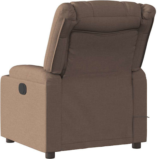 Relax Armchair Massage with Footstool Coffee 77x93x99cm