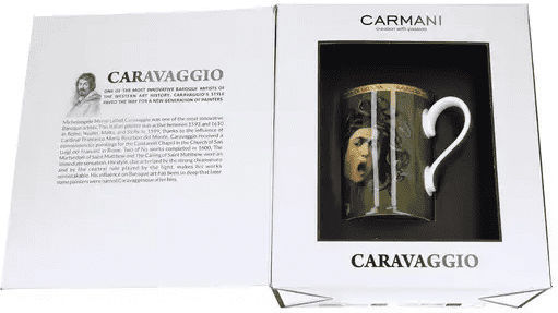 Carmani Чаша от Порцелан Многоцветна 380ml