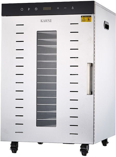 Karni Комерсиален хранителен сушилник за 16 дискове 1500W 46.5x57x67см