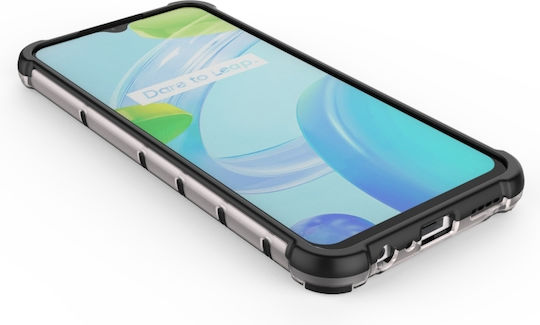 Задна корица Силикон Черен (Realme C30)