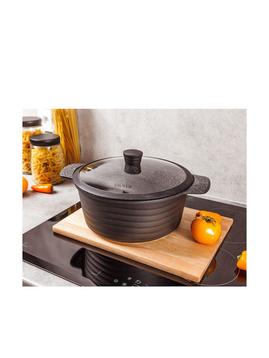 Zilner Set de vase de gătit din aluminiu cu strat antiaderent 11buc