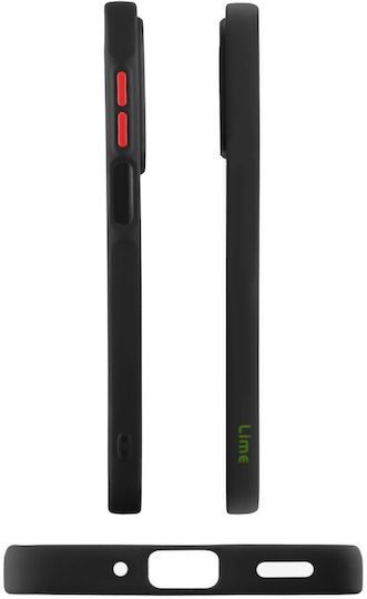 Lime Back Cover Plastic / Silicone Black (Redmi 14C / Poco C75)
