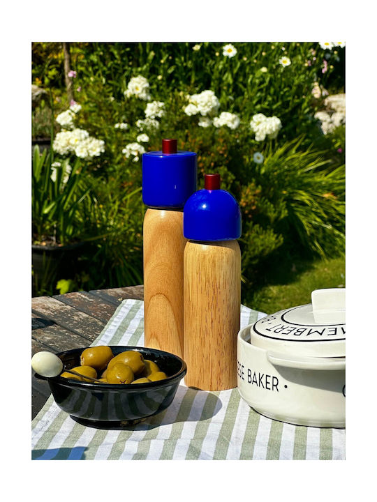 Maegen Manual Set Spice Mills made of Ceramic in Blue Color 21.5cm 1pcs