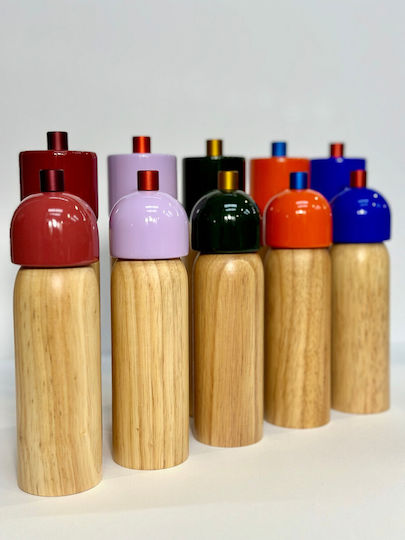 Maegen Manual Set Spice Mills made of Ceramic in Red Color 18.8cm 1pcs