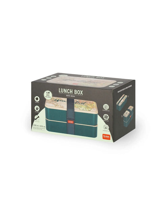 Legami Milano Lunchbox Kunststoff 1200ml 1Stück
