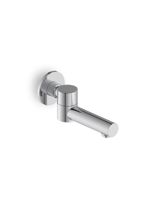 Eurorama Built-in Faucet Spout for Shower Silver