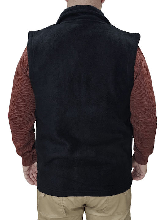 Roly Arbeitsweste mit Fleece-Futter Schwarz