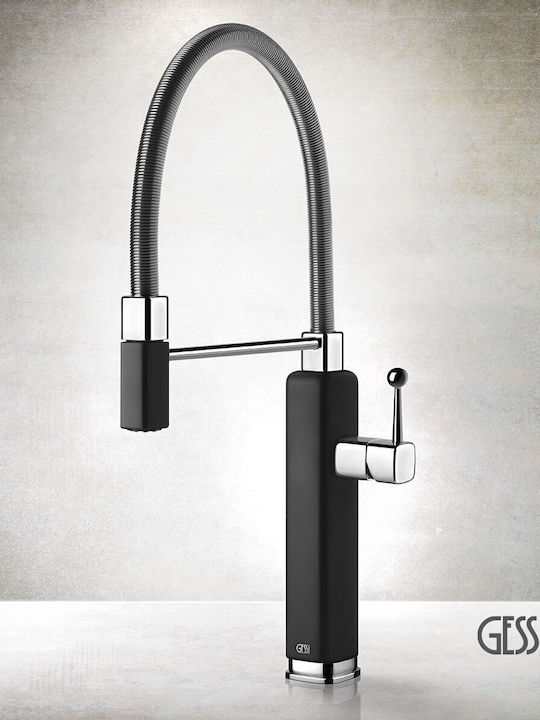 Gessi Kitchen Faucet Counter Black