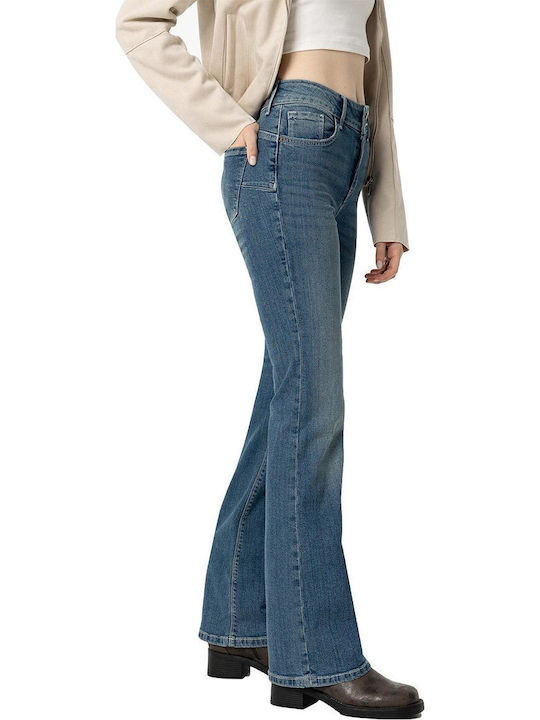 Γυναικείο Jean Παντελόνι Καμπάνα Push Up σε Bootcut Εφαρμογή
