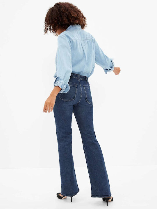 '70s Ψηλόμεσο Γυναικείο Jean Παντελόνι Καμπάνα
