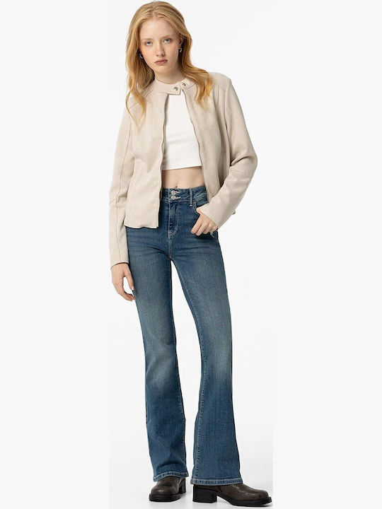 Γυναικείο Jean Παντελόνι Καμπάνα Push Up σε Bootcut Εφαρμογή