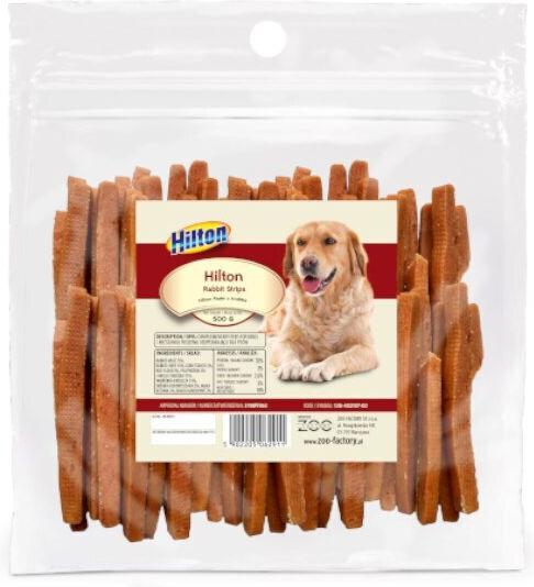 Hilton Dog Stick Treats Gluten Free with and Rabbit 500gr
