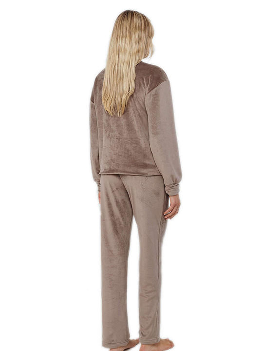 Odyssey Winter Women's Pyjama Top Gray