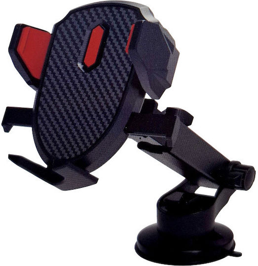 Car Mobile Mount with Adjustable Hooks Red