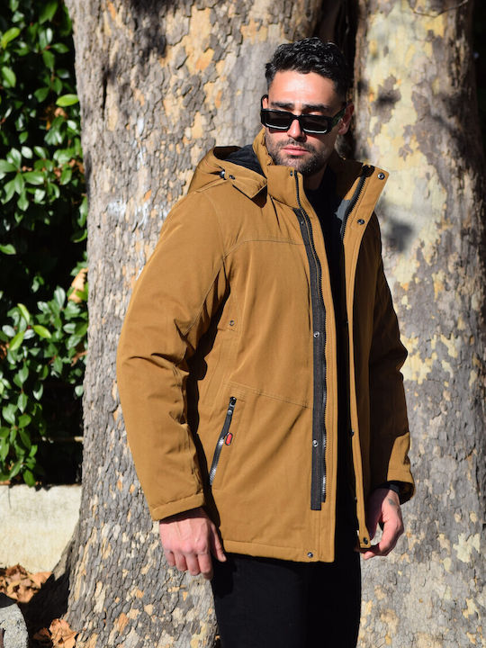 Jacke Braun