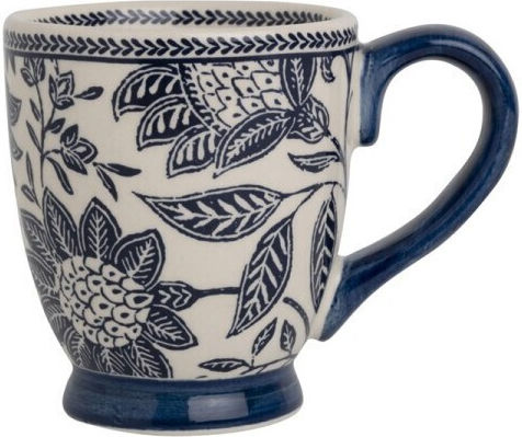Laura Ashley Κούπα Κεραμική Μπλε 200ml