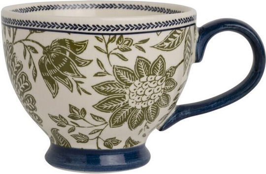Laura Ashley Κούπα Κεραμική Μπλε 430ml