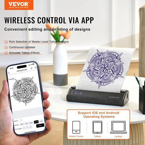 Vevor Tattoo Farbe Drucker Thermische