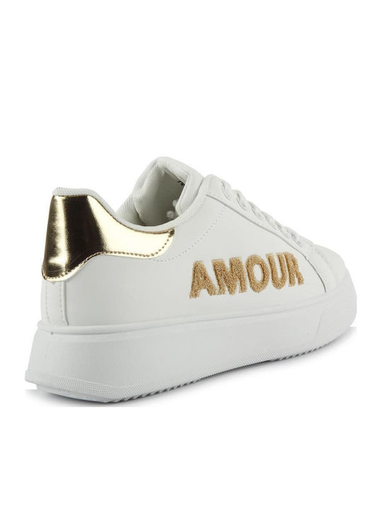 Γυναικεία Sneakers Χρυσά