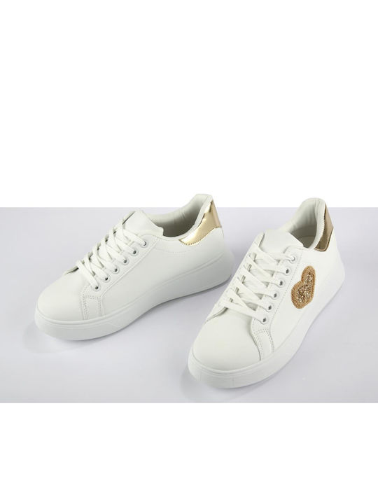 Γυναικεία Sneakers Χρυσά
